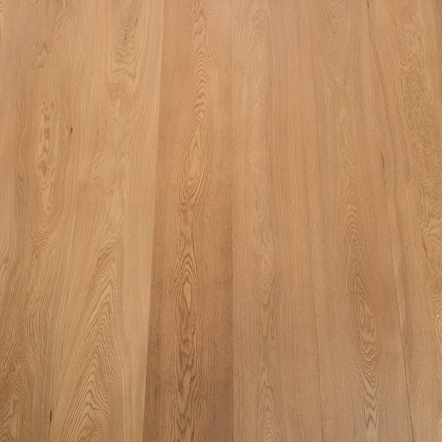 Modern Solid Wood Oak Click-Lock 1.5cm Thick Matte Yellow Finish Hardwood Flooring