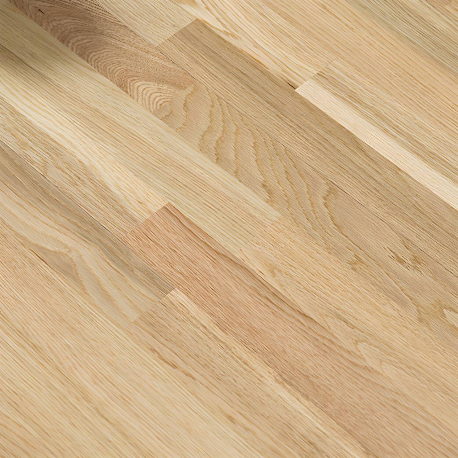 Modern Light Wood Oak Click-Lock Solid Wood Flooring with Matte Finish