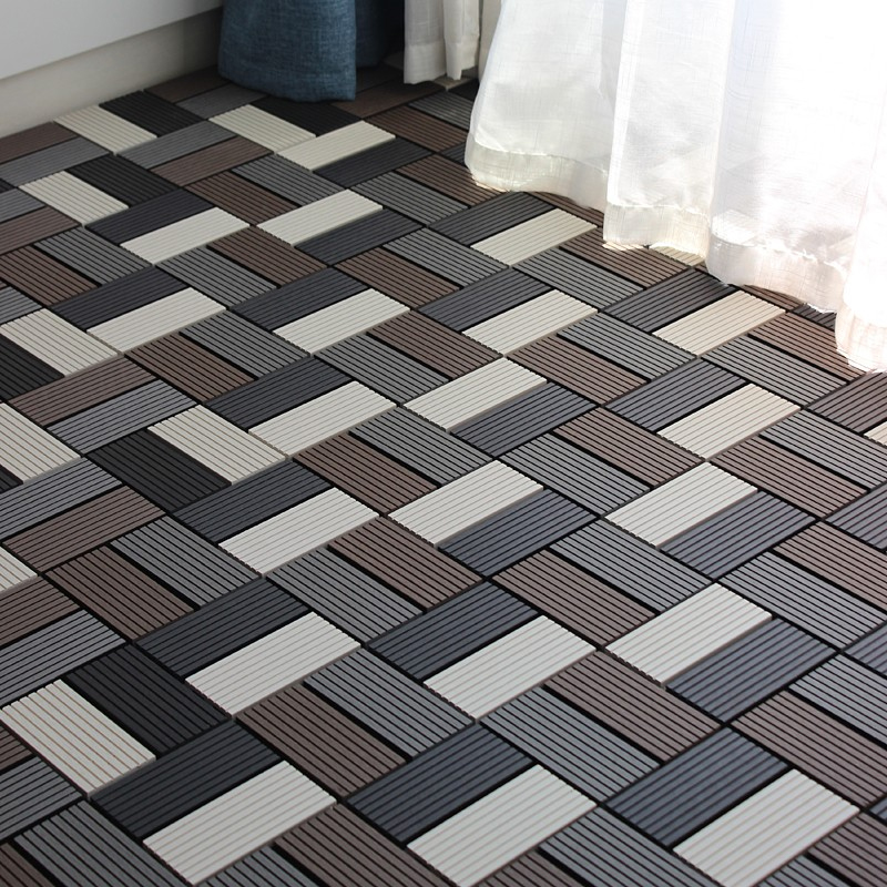 Modern Gray Wood Engineered Hardwood Flooring - Click-Lock Installation