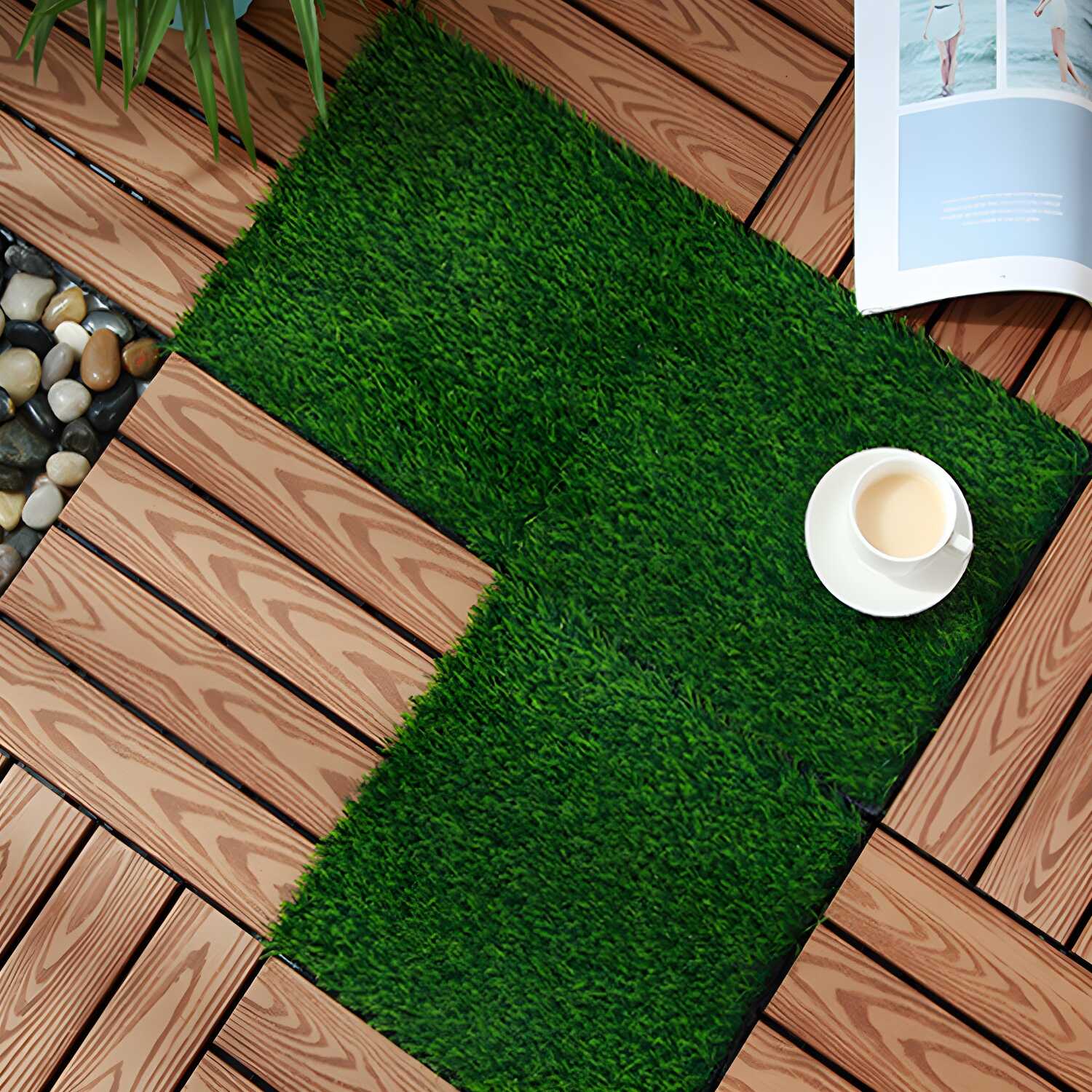 Waterproof and Scratch Resistant Brown Wood Modern Style Engineered Hardwood Flooring