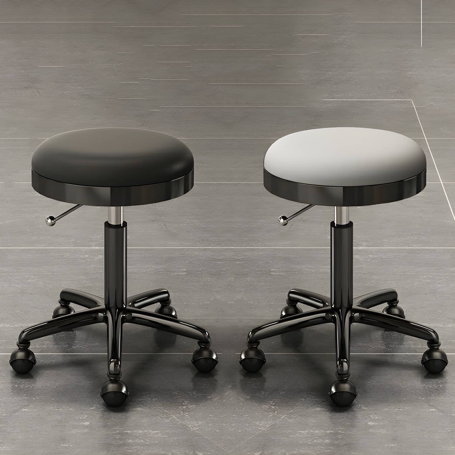 Liftable Silent Pulley Chair - Suitable for Hair Salons, Beauty Salons and Barber Shop